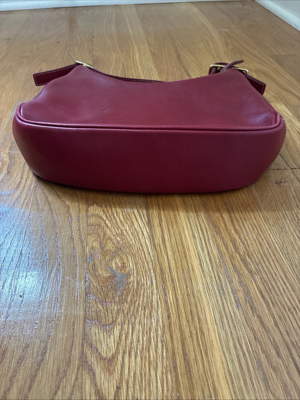 Coach vintage Legacy West Zoe J23 -9342 shoulder bag leather red - Picture 7 of 9